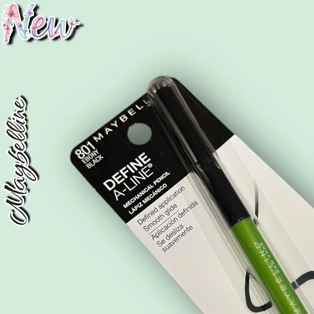 New Maybelline Define-A-Line Mechanical Eyeliner – 801 Ebony Black